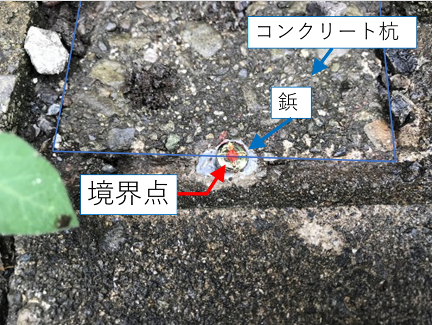 敷地で境界杭を見つけた方、必読！一目で分かる境界杭の見方