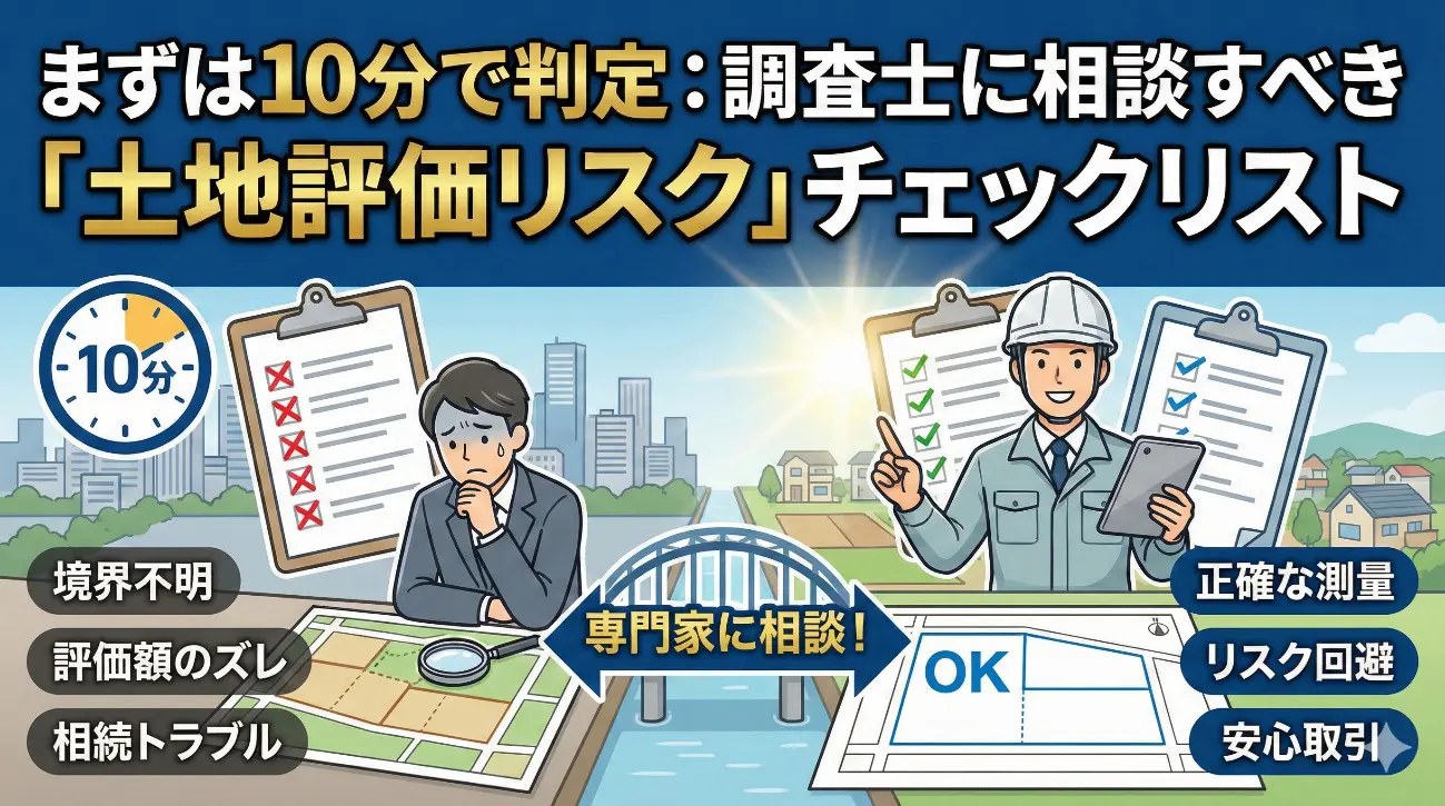 税理士必見！相続税業務に強い土地家屋調査士活用術～土地評価の「過大 